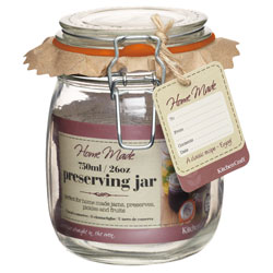 Kitchen Craft KCLP750 Glass 750ml Preserving Jar