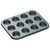 Kitchen Craft KCMCHB17 Non-Stick 12 Hole Mini Tart Pan