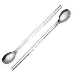 Kitchen Craft Stainless Steel Ice Cream/Soda Spoons KCSODA 