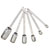 Kitchen Craft KCMEASURE6 Stainless Steel 6 Piece Measuring Spoon Set