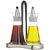 Kitchen Craft KCOILBOTSET Italian Oil and Vinegar Bottle Set with Stand