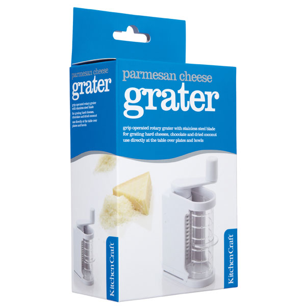 White Plastic Cheese Grater