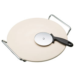 Kitchen Craft KCPIZSTONE Italian Pizza Stone Set