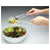 Kitchen Craft KCSALTONGS Acrylic 'Scissor Action' Salad Serving Tongs