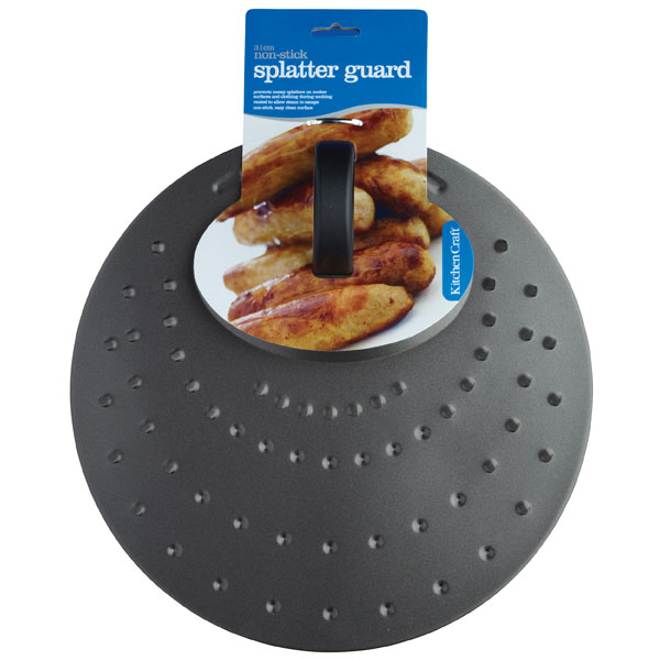 Kitchen Craft KCSPLATLID Universal 31cm Splatter Guard / Lid Rapid Online