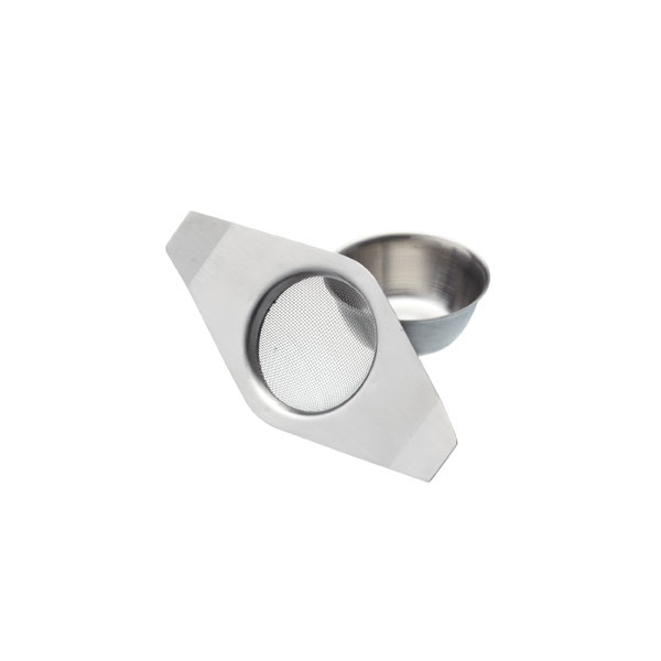 Kitchen Craft KCTEA2ARM Stainless Steel Double Handled Tea Strainer