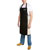 Kitchen Craft Master Class MCAPRONBLK Deluxe Professional Black Large Apron