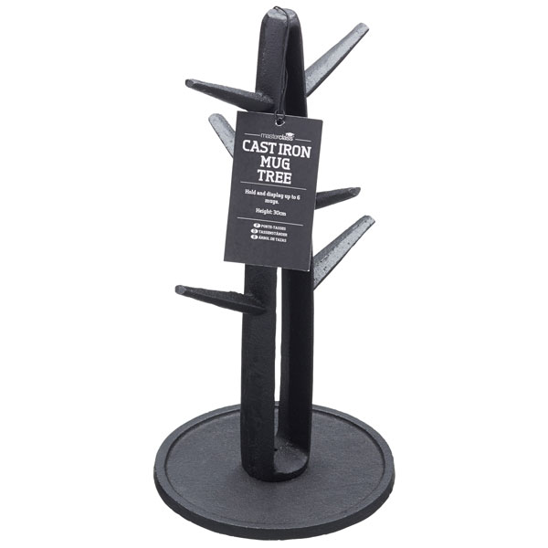 Kitchen Craft Master Class MCCIMT Cast Iron Mug Tree Rapid Online