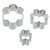 Kitchen Craft SDICUTFLWR3PC Set of 3 Flower Fondant Cutters