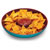Kitchen Craft WFMXNACHO Mexican Ceramic Nacho and Dip Bowl