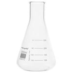 Rapid EGL0424F Conical Flask with Narrow Neck, 250 ml pack of 12