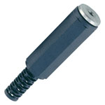 BKL 01108002 Jack Socket 2.5mm Cable Mount with Strain Relief Stereo