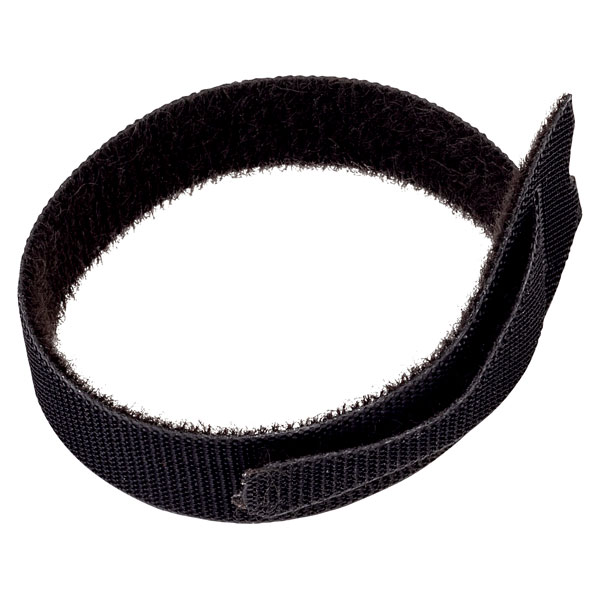 VELCRO Brand VEL-EC60253 One-Wrap Reusable Ties, 10mm x 5m-Black