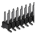 Fischer SL 11 SMD 062 40 Z Male Header 2x20 Horizontal 2.54 Pitch Tin 6.7mm Pins