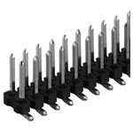 Fischer SL LP 6 SMD 051 40 S Male Header 2x20 Horizontal 2.54mm Au 5.1mm Pins