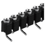 Fischer MK 23 SMD 20 Precision Contacts Female Header 1x20 Vertical 2.54mm Au