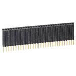 Fischer BLM K G 1 36 Z Fork Contact Female Header 1x36 Vertical 1.27mm Pitch Tin