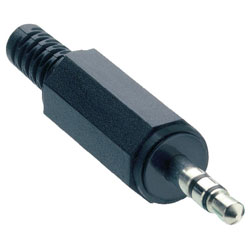 Lumberg KLS 40 Jack Plug Cable Mount Anti-kink Straight 3.5mm 3 Pole Stereo