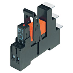 TE Connectivity RT3S4R24 SPDT Relay 16A 24VAC DIN Rail Mount