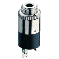 Lumberg KLB 13 Jack Socket 2.5mm Chassis Mount 3 Pole Stereo