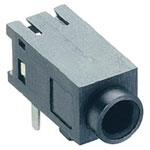 Lumberg 1501 05 Jack PCB Socket 2.5mm Angled Stereo