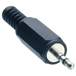 Lumberg KLS 13 Jack Plug Cable Mount Anti-kink 2.5mm 3 Pole Stereo