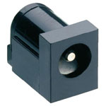 Lumberg NEB 21 R Power Supply Chassis Socket Angled PCB Mount 1.95mm 3A 12VDC