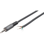 BKL 01101086 Jack Plug 3.5mm Straight 4-poles Stereo with 1.8m 4.1mm Cable