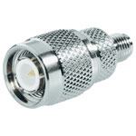 BKL 0409048 SMA Adaptor SMA Female to TNC Plug Inline Gold Nickel