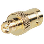 BKL 0419121 SMA Adaptor SMA Reverse Female to BNC Socket Gold Plated