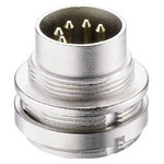 Lumberg 0314 03 3 Pin Male DIN Plug IEC 60130-9 Front Panel Mount