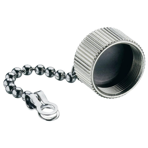 Lumberg 0383 Screw on Protective Cap for 031..., 033..., 0365 with...