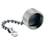 Lumberg 0383 Screw on Protective Cap for 031..., 033..., 0365 with Lanyard