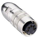 Lumberg 0322 08-1 8 Pin Shielded DIN Female Socket IEC 60130-9 Cable Mount