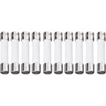 ESKA 632.654 Quick Blow Micro Fuse 6.3 x 32mm 0.7A 250V, Pack of 10