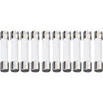 ESKA 632.628 Quick Blow Micro Fuse 6.3 x 32mm 12.5A 60V, Pack of 10