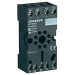 TE Connectivity MT78745 Relay Socket 240VAC 10A 8-Pin for MT Series Relays