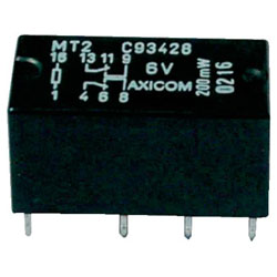 TE Connectivity C93418 DPDT PCB Relay 12VDC 2A