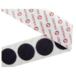 VELCRO® Brand E28801533011425 Stick On Coins Hook - 15mm - Black - 1300 Pieces