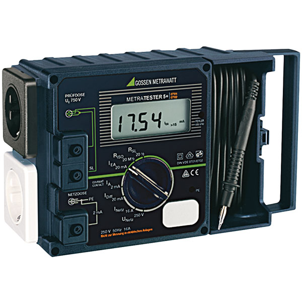 Gossen Metrawatt M 700 D METRATESTER 5 & VDE Tester | Rapid Online