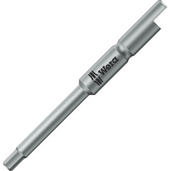 Wera 05135269001 840/9 4mm Halfmoon Direct Drive Hex-Plus Bit 2.0mm/44/2.6mm