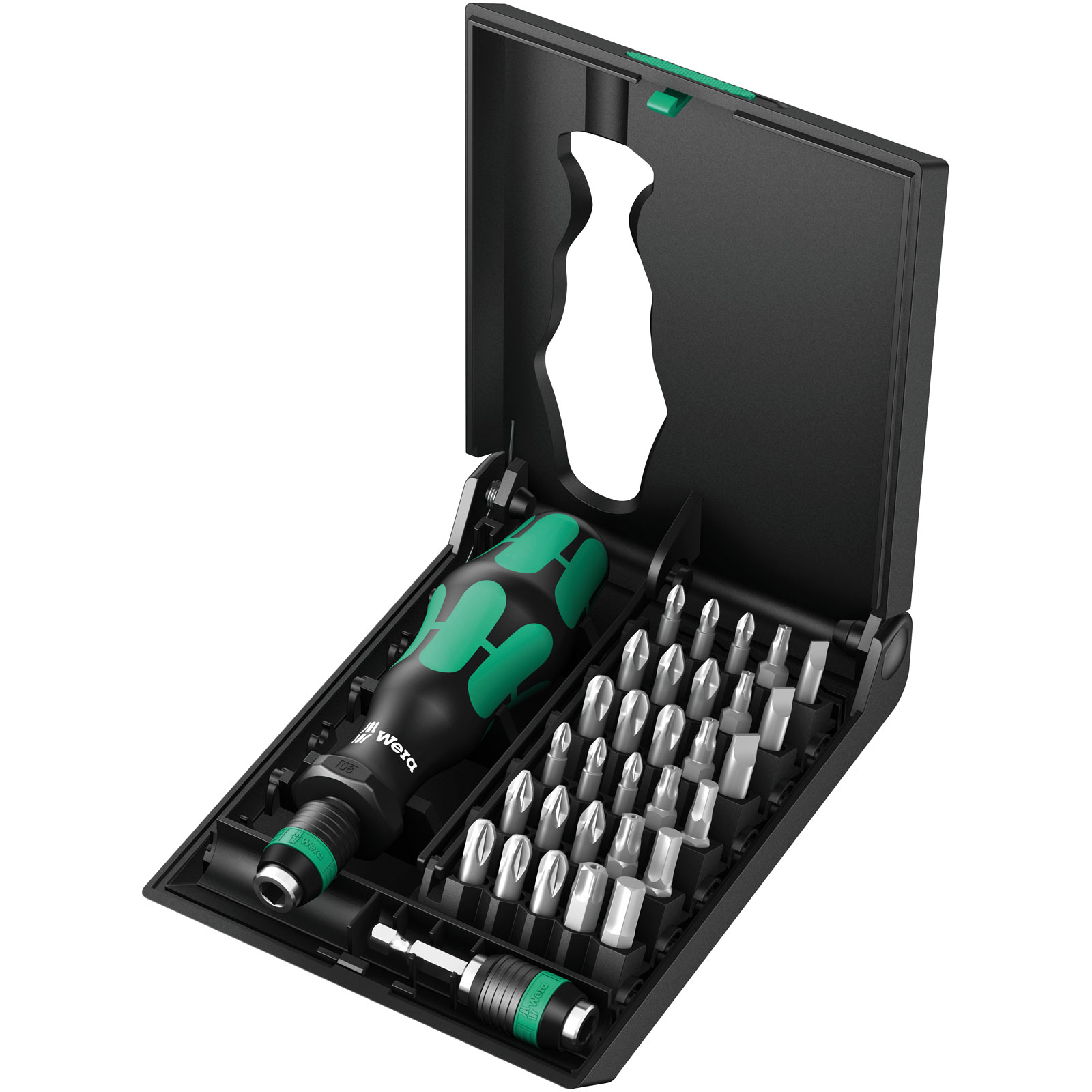 Wera 05057110001 Kraftform Kompakt 70 AllRound Bit Holder & 30Piece