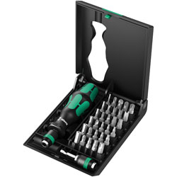 Wera 05057111001 Kraftform Kompakt 71 Security Bit Holder & 30-Piece Bit Set