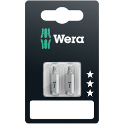 Wera 05073304001 851/1 Classic Tough Phillips PH1 Screwdriver Bits, Pack of 2