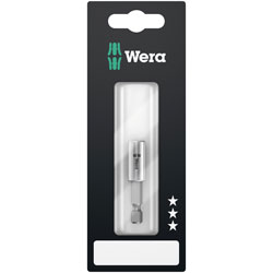 Wera 05073357001 899/4/1SB Universal Stainless Steel Bit Holder with Magnet 75mm