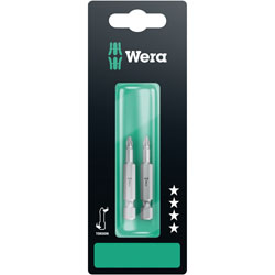 Wera 05134380001 Premium Torsion 1/4in Hexagon Drive Phillips Bit PH1 x 50mm