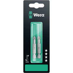 Wera 05134381001 Premium Torsion 1/4in Hexagon Drive Phillips Bit PH2 x 50mm