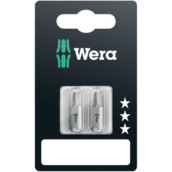 Wera 05135005001 851/1 RZ SB Classic Bits for Phillips Screws, 25mm, Pack of 2