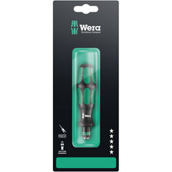 Wera 05073540001 816RSB Premium Plus Rapidaptor Bit Holder with Kraftform Handle