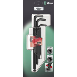 Wera 05073596001 950PKL/9BM SB BlackLaser Metric L-Keys, 9-Piece Set